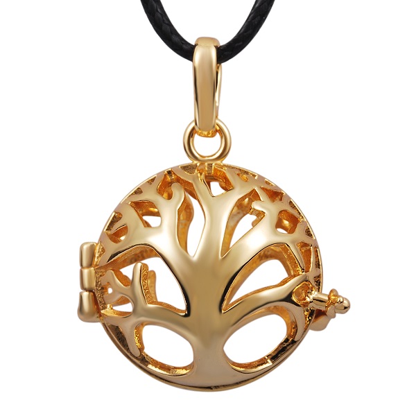 Tree Design Cage Pendant