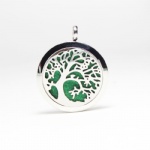 Stainless Steel Aromatherapy Oil Diffuser Locket Pendants DP017
