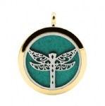 Stainless Steel Aromatherapy Oil Diffuser Locket Pendants DP026