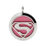 Stainless Steel Aromatherapy Oil Diffuser Locket Pendants DP032